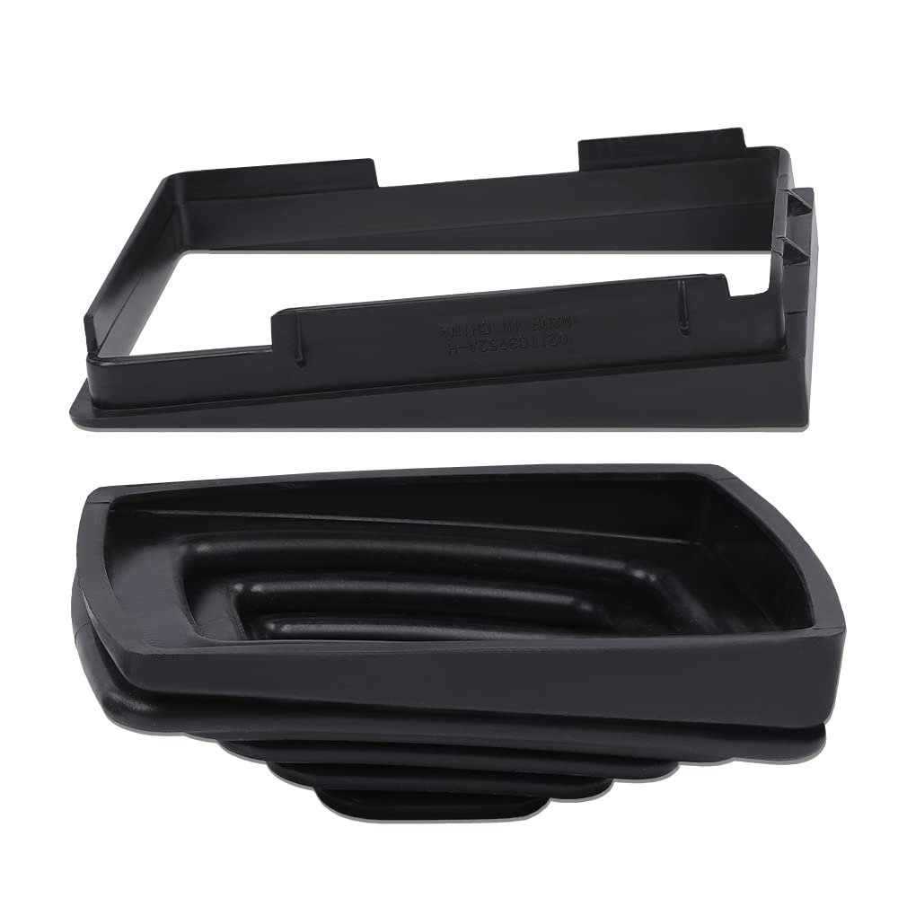 G-PLUS Shifter Boot & Retainer Bezel Kit Compatible with Jeep TJ Wrangler 1997-2004 Transmission Shift Bezel Shifter Boot Kit 53000056 52078558