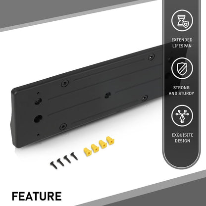 G-PLUS Front License Plate Mounting Holder Bracket Compatible with Jaguar XJ 2010-2019 C2D30836