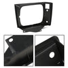 G-PLUS Headlight Door Set with Corner Light Hole Compatible with Chevy S10 Base 1982-1990/Fit GMC S15 Base Jimmy Sierra Grande 1982-1990 15653682 15653681 GM2513127 GM2512127