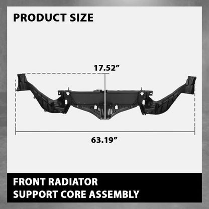 G-PLUS Front Radiator Support Core Assembly, Compatible with Lincoln MKZ 2013-2016, DP5Z16138E