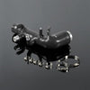 G-PLUS Silicone Turbo Intake Induction Compatible With Subaru Impreza GDB EJ20 STI WRX MK7 8,Black