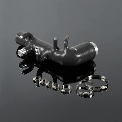G-PLUS Silicone Turbo Intake Induction Compatible With Subaru Impreza GDB EJ20 STI WRX MK7 8,Black