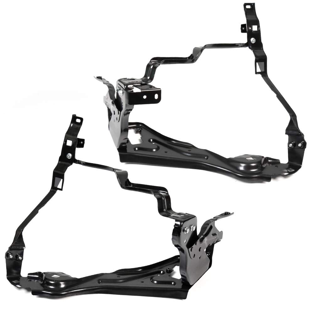 G-PLUS Headlight Lamp Mount Bracket Left Driver & Right Passenger Side Headlight Lamp Bracket A2046200991/A2046200191