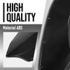 G-PLUS 4pcs Fender Flares with Front Canards Compatible with Chevy Camaro ZL1 Only 2010 2011 2012 2013 2014 2015 MB Style Black