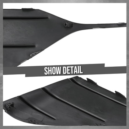 G-PLUS Front Left Side Bumper Blanking Cover Compatible with Hyundai Elantra Blue Hybrid, Limited, Limited Hybrid, SE 1.6L L4 - Electric/Gas, 2.0L L4 - Gas 2025 86563AACD0, 86563AACC0 Black