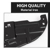 G-PLUS Radiator Support Access Cover Compatible with Buick Encore 2013 2014 2015 2016 95073187, GM1224114 Black