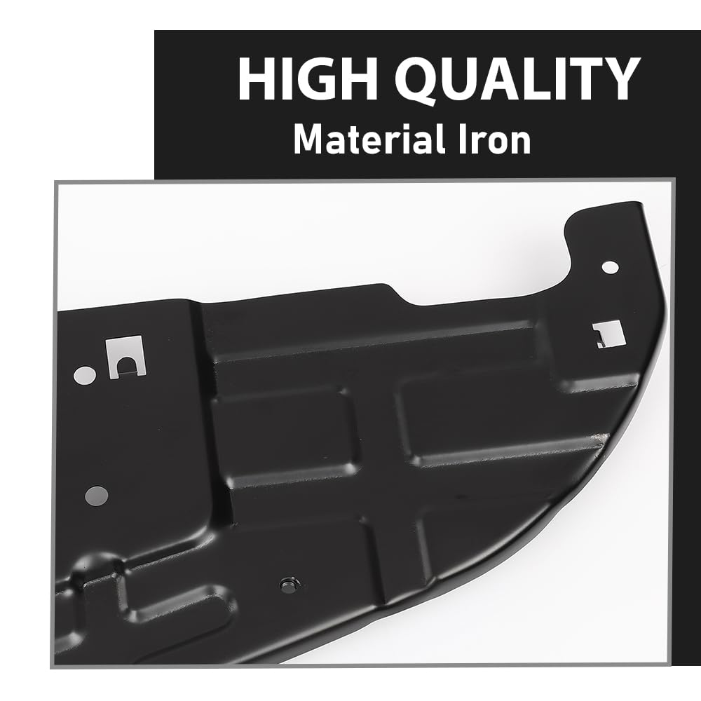 G-PLUS Radiator Support Access Cover Compatible with Buick Encore 2013 2014 2015 2016 95073187, GM1224114 Black