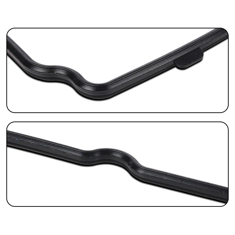 G-PLUS Valve Cover Gasket Spark Plug Seals Compatible with 2005-2009 Chrysler Aspen 300/2008-2009 Dodge Challeng/2006-2009 Dodge Charger/2004-2009 Dodge Durango/2003-2009 Dodge Ram 1500 2500 3500