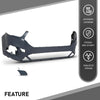 G-PLUS 1PC Front Bumper Cover w/Brackets Compatible with Ford Escape 2017 2018 2019, GJ5Z-17757-APTM, GJ5Z-17C947-AA, GJ5Z-17C947-AB, Black