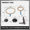 G-PLUS Transmission Remover Installer Tool Compatible with Ford Focus DCT Dual Clutch Transmission DPS6; Fit Ford Fiesta 2011-2019 F1FZ-7B546-B Direct OE Replacement Black