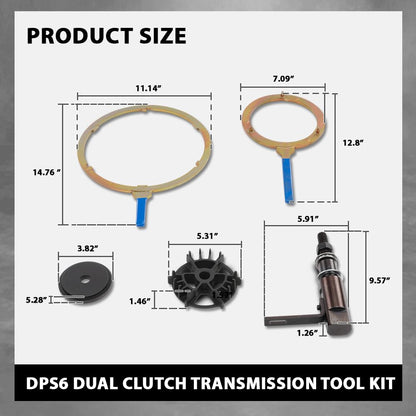 G-PLUS Transmission Remover Installer Tool Compatible with Ford Focus DCT Dual Clutch Transmission DPS6; Fit Ford Fiesta 2011-2019 F1FZ-7B546-B Direct OE Replacement Black