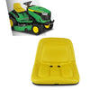 G-PLUS Lawn Mower Garden Tractor Seat Yellow Compatible with John Deere Mowers TX30, STX38, 130, 160, 165, 170, 175, 180, 185, 110 GG420-32959, MG861683