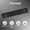 G-PLUS Active Grille Radiator Shutter Assembly Compatible with Nissan Rogue 2021 2022 214216RR0A, NI1206107