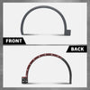 G-PLUS Front Fender Flares Compatible with Audi Q5 Base 2018 2019 2020, Not Fit SQ5 or Q5 S-line 2PCS Left & Right Wheel Opening Molding Arch Trim, 80A853718EGRU, Factory Style