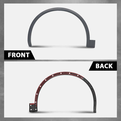 G-PLUS Front Fender Flares Compatible with Audi Q5 Base 2018 2019 2020, Not Fit SQ5 or Q5 S-line 2PCS Left & Right Wheel Opening Molding Arch Trim, 80A853718EGRU, Factory Style