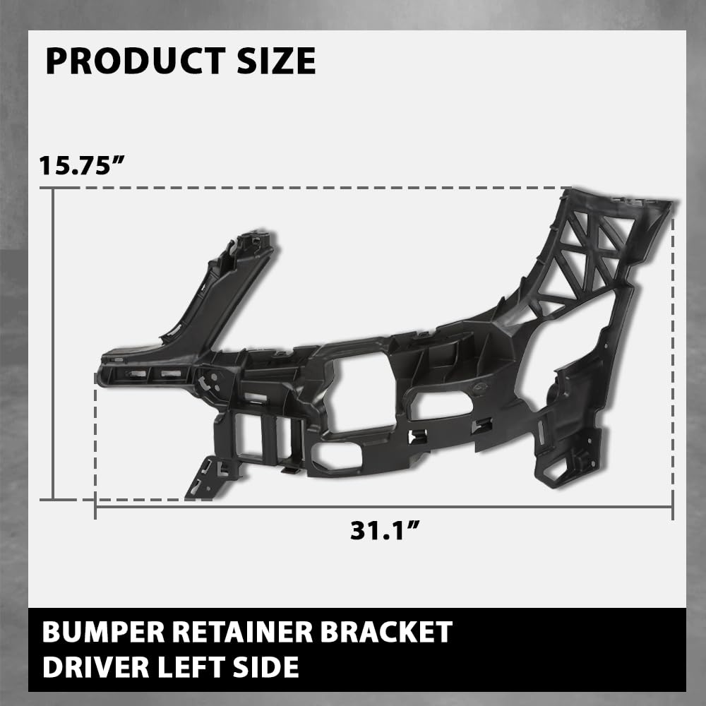 G-PLUS Bumper Retainer Front Left Side Compatible with Benz C250 C300 C350 2012-2015 2048854165, MB1042101