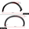G-PLUS 4PCS Fender Flares Compatible with Ford F150 2004-2008 66.0" / 67.0" / 78.0" / 96.0" Bed Length (Not Fit Heritage Models), Wheel Opening Molding Textured Factory Style