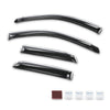 G-PLUS in-Channel Side Window Vent Visor Deflectors Rain Guards Compatible with Dodge Ram 1500 Quad Cab Only 2002-2008(Will Not Fit Crew CAB) Impact-Resistant PC 4 PCS Smoky