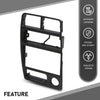 G-PLUS Dash Radio AC Bezel Panel Trim, Compatible with Geo Tracker/Suzuki Sidekick 1992 1993 1994 1995 Black Dash Panel