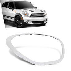 G-PLUS Headlight Bezel for Mini Cooper Countryman Paceman 2011-2016 Silver Front View