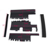 Black Performance Radiator Shroud Cooling Plate Kit Compatible With Subaru WRX STI 2015 2016 2017 2018