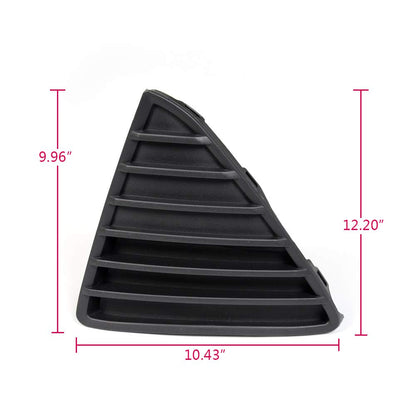 Replacement For Ford Focus 2012 2013 2014 Left Side Front Lower Bumper Side Vent Grill ABS Plastic Fog Light Cover Grille CP9Z-17K946-A FO1038114