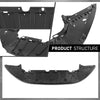 G-PLUS Lower Under Cover Engine Splash Shield, Compatible with Ford Focus 2015-2018, FO1228150, F1EZ17808A