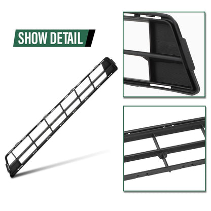 G-PLUS Front Bumper Lower Grille Plastic Compatible with Subaru Crosstrek 2021-2023 Dark Gray SU1036104, 57731FL970