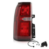 G-PLUS LED Rear Left Tail Light Assembly Compatible with Chevy Suburban/Tahoe 2015-2020 Rear Brake Lamp, Luces Traseras 84467058, Red Lens