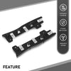 G-PLUS Pair Front Bumper Bracket, Compatible with Ford Escape 2017-2019, LH & RH 2PCS, FO1042151, FO1043151