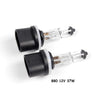 G-PLUS Left and Right Front Bumper Driving Fog Lights Lamps + H8 Bulbs Compatible With GMC Sierra 1500 2500HD 3500HD 2007 2008 2009 2010 2011 2012 2013 Pickup Clear Lens Faro Antiniebla
