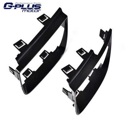 G-PLUS Tail Light Bezel Covers Kit Compatible with 2010-2013 Chevy Camaro LT LS SS,Glossy Black Set of 4