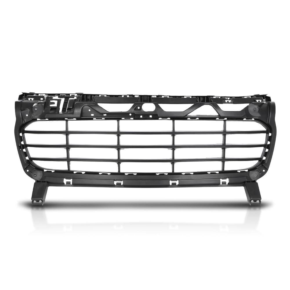 G-PLUS Front Bumper Grille Compatible with Porsche Cayenne 2015 2016 2017 2018 95850568302, 958505683 Black