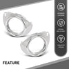 G-PLUS Fog Light Trim Set, Compatible with Ford Focus SE SEL Titanium 2012 2013 2014, LH Driver & RH Passenger Side, CP9Z17E810C, CP9Z17E811C