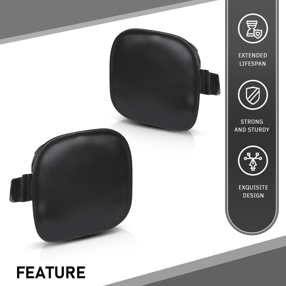 G-PLUS Front Bumper Tow Hook Cover Cap 2pcs Compatible with Toyota Highlander 2014-2016 2 Pcs 521270E926