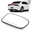 G-PLUS Side Mirror Glass Right Passenger Side Compatible with Chrysler 200 300 2011-2017, Fit Dodge Charger 2011-2021 Fit for Model with Power Heated Manual Folding Mirrors Only