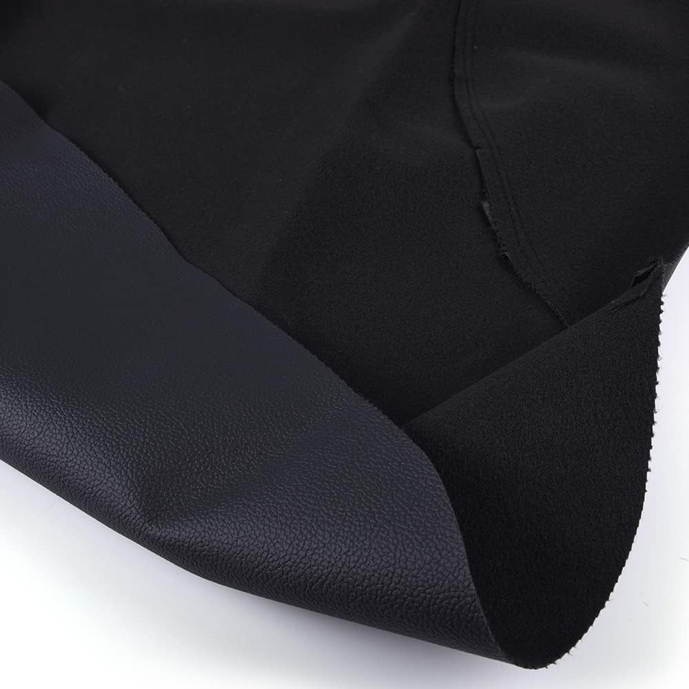 G-PLUS Leather Seat Cover Compatible with Polaris Sportsman 400 500 600 700 1996-2004 Standard ATV Seat Protector Replacement Black