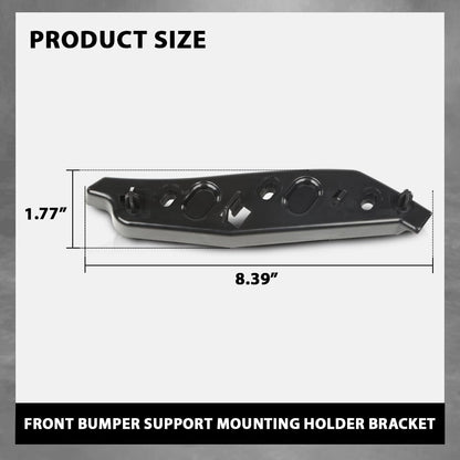 G-PLUS Front Bumper Support Mounting Holder Bracket Compatible with Land Range Rover Evoque 2019+ Black LR137681, LR114818