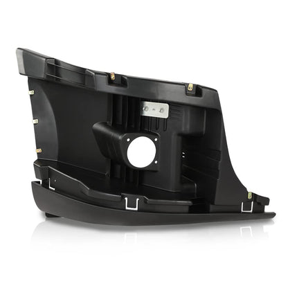 G-PLUS Front Right Bumper End Reinforcement With Fog Light Hole Cut-out Compatible with 2008-2017 Freightliner Cascadia Passenger Side 2127301002 2127301006 2128619002