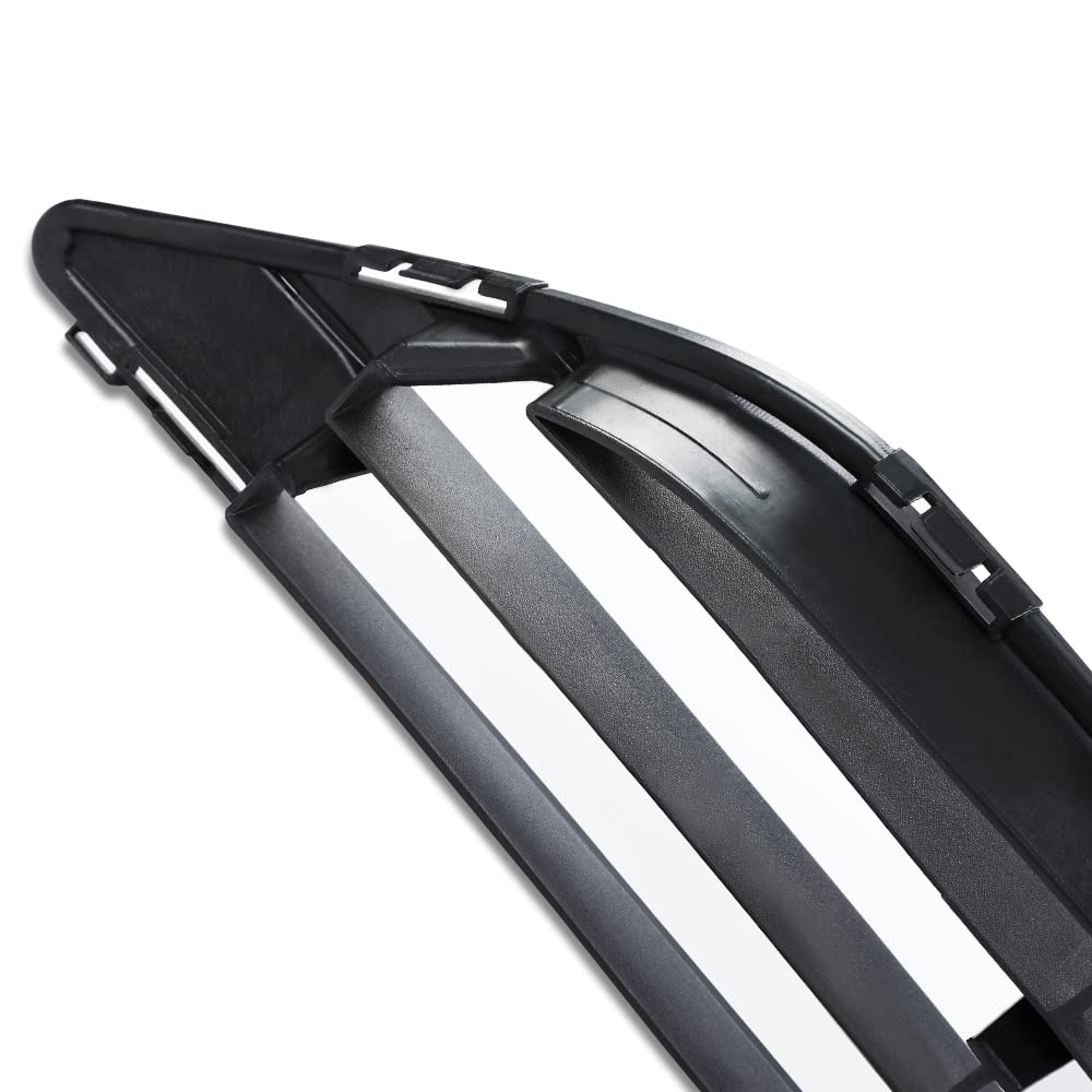 G-PLUS Front Bumper Grille Insert Compatible with Nissan Rogue 2017 2018 2019 Lower Radiator Hood Grill Assembly 622546FL0A