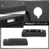 G-PLUS Left & Right Rear Door Lower Molding Compatible with Ford Transit Transit-150 Transit-250 Transit-350 2015-2019,Without Camera Hole CK4Z-99425B28-BB, KK3Z-99425B28-BC