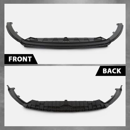 G-PLUS Front Lower Valance Spoiler Black 1pc Compatible with Volkswagen CC 2013-2017 3C88059039B9, VW1093125