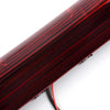 G-PLUS High Mount Rear 3rd Third Brake Light Compatible With 2014-2018 Chevy Silverado GMC Sierra 1500 2500 HD 3500 HD LED Cargo Tail Lamp Black Housing Red Lens