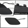 G-PLUS Front Bumper Tow Hook Cover Cap Compatible with Benz E550 E400 E350 E250 4Matic Hybrid 2014-2016 A2128852422
