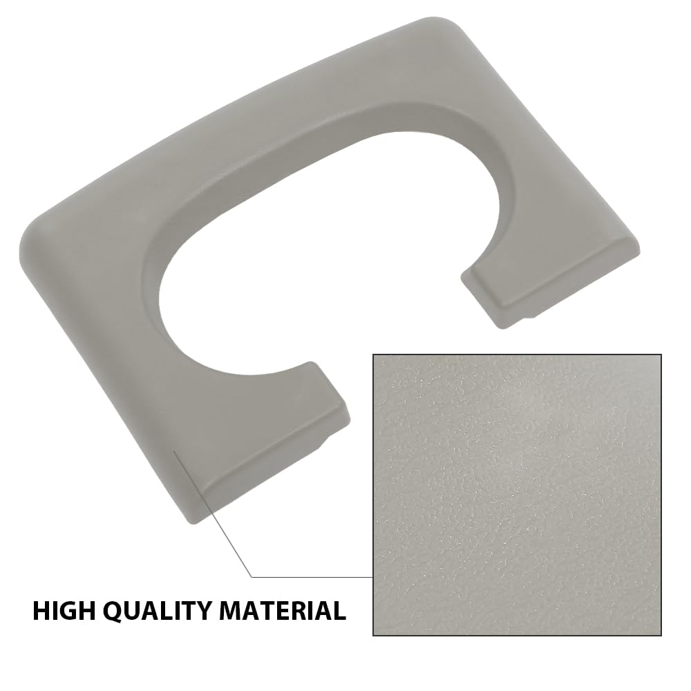 G-PLUS Center Console Cup Holder Pad Replacement Compatible with 2004-2014 Ford F150 (Beige)