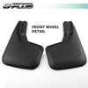 G-PLUS Heavy Duty Molded Mud Flaps Compatible with Chevy Silverado 2014-2018, 2PCS Front Splash Guards Mudguard Kit