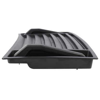 G-PLUS Hood Grille W/Handles Hood Vent Compatible with 2003-2007 Hummer H2 Black New Gm25928163 15063080, 25858920