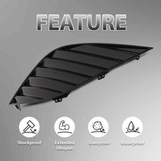 G-PLUS Fog Light Cover Pair for Toyota Camry SE XSE 2018-2020 Close-up View