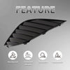 G-PLUS Front Bumper Fog Light Cover Bezel Driver and Passenger Side Compatible with Toyota Camry SE XSE 2018–2020 Fog Lamp Covers 8148106180 8148106170 TO1039211 TO1039210