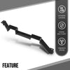 G-PLUS Transmission Crossmember Compatible with B-Body 1977-1990 Black